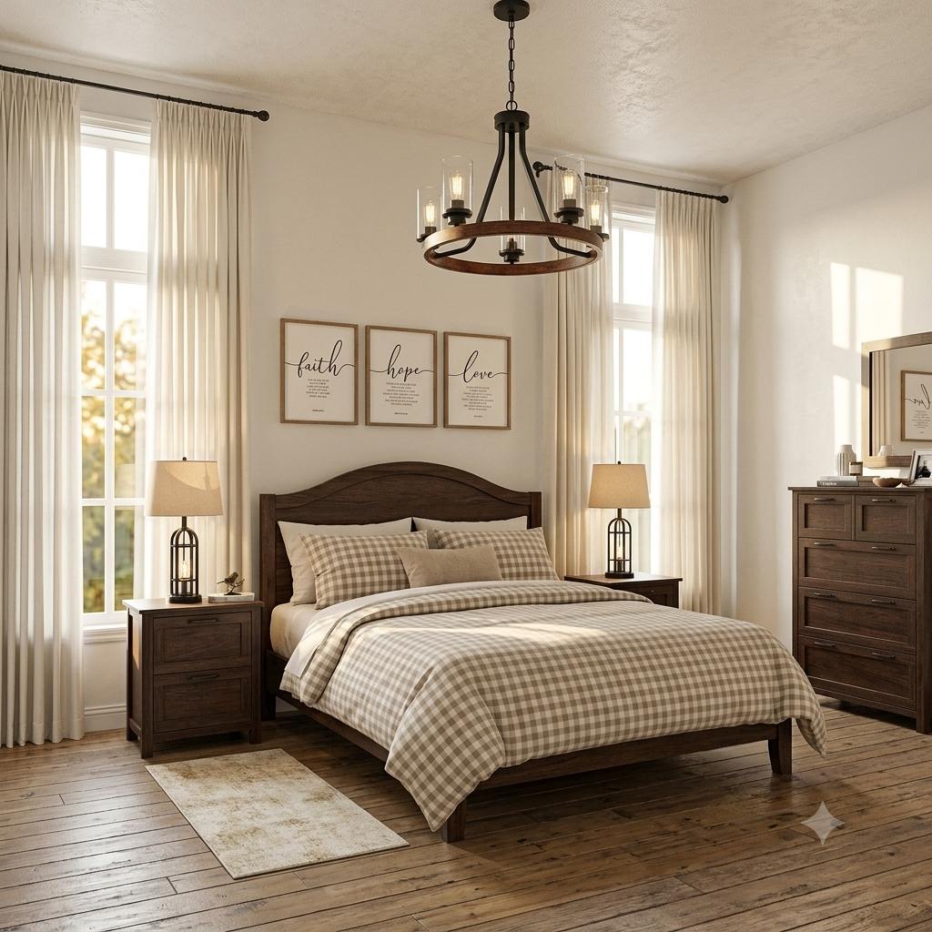 Farmhouse bedroom ideas cozy farmhouse bedroom